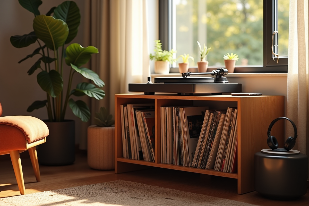 meuble vinyle