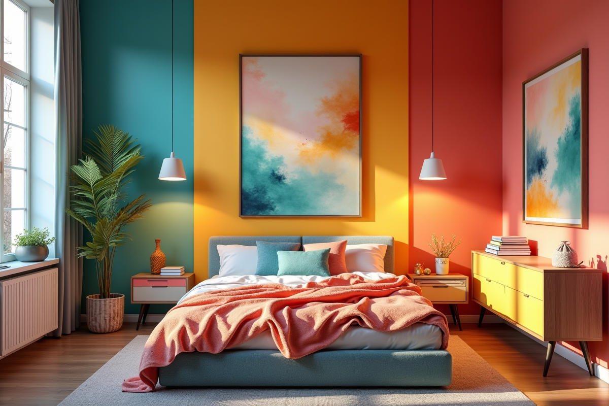 mur couleur