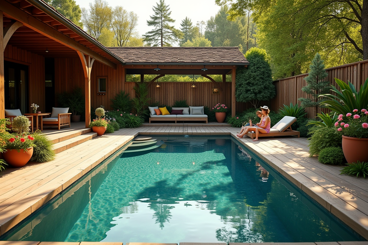 borde piscine